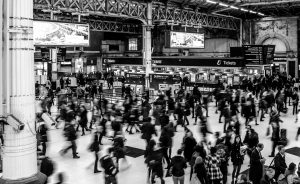 exhibition centre crowds